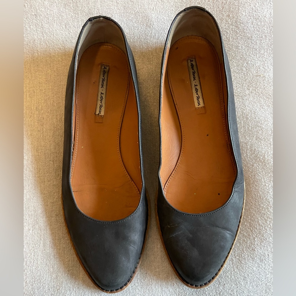& Other Stories Leather Flats 41